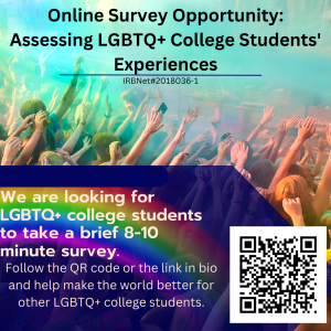 LGBTQ+ college students survey