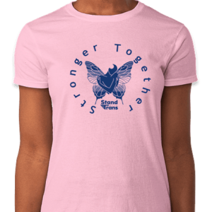 SwT Stronger Together Pink Logo T-Shirt